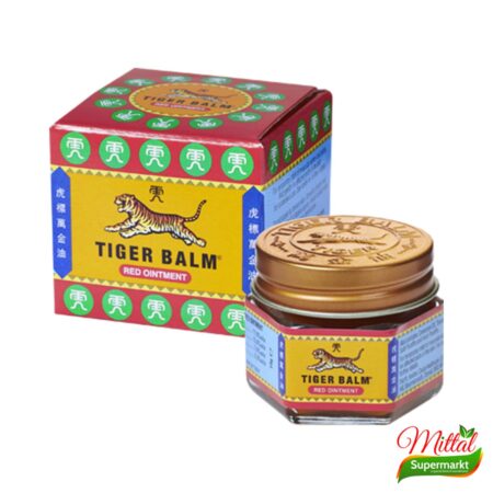 Tiger Balm Rood 21g, Kruidenbalsem voor Massage (Tiger Balm)