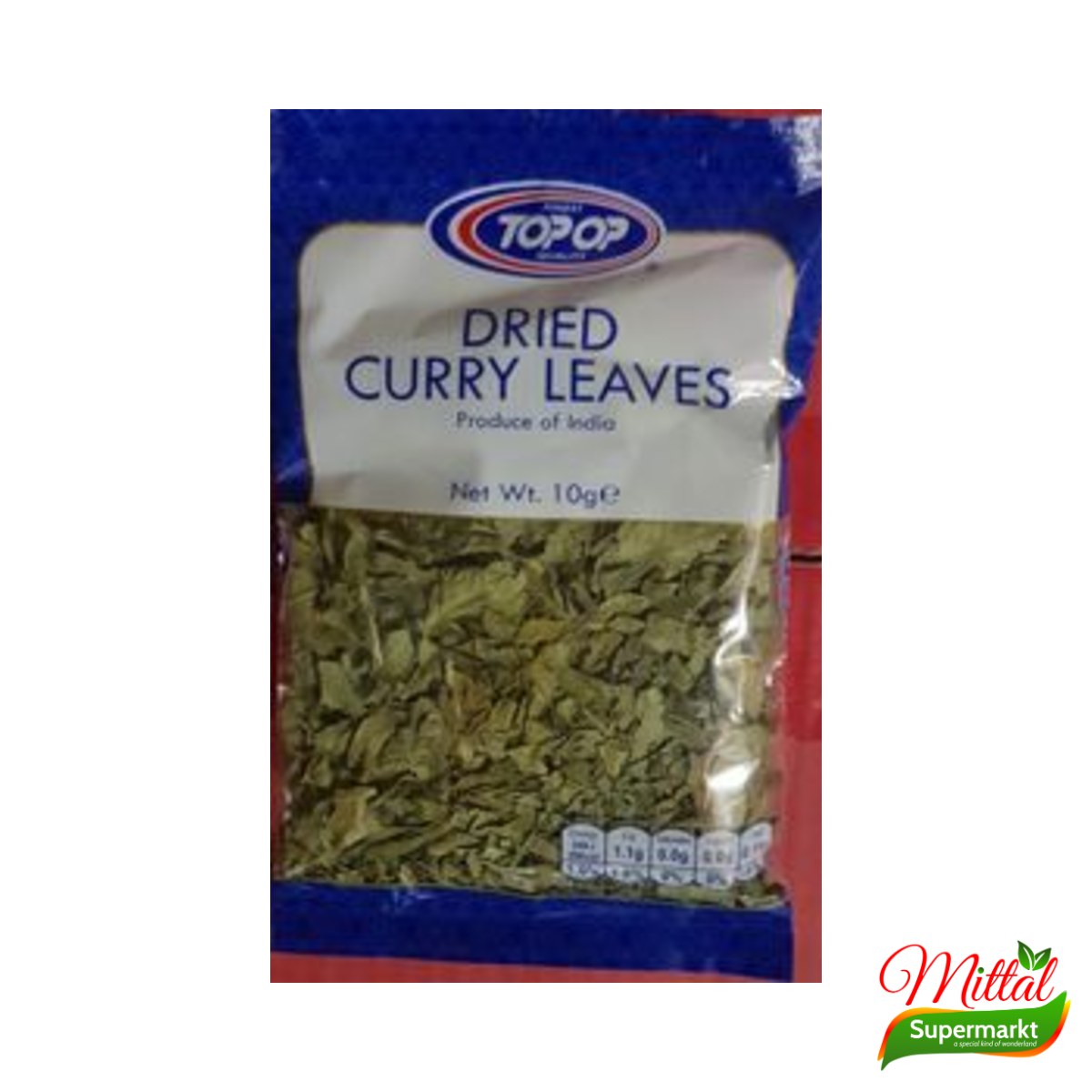 Topop Curry Leaves 10g, Gedroogde Kerrieblaadjes (Kadi Patta) 2 topop curry leaves 10g – Topop Curry Leaves 10g