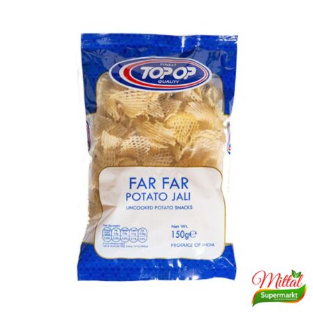 Heera Far Far Chokdi 200g, Ongebakken Fryums voor Snacks (Fryums)