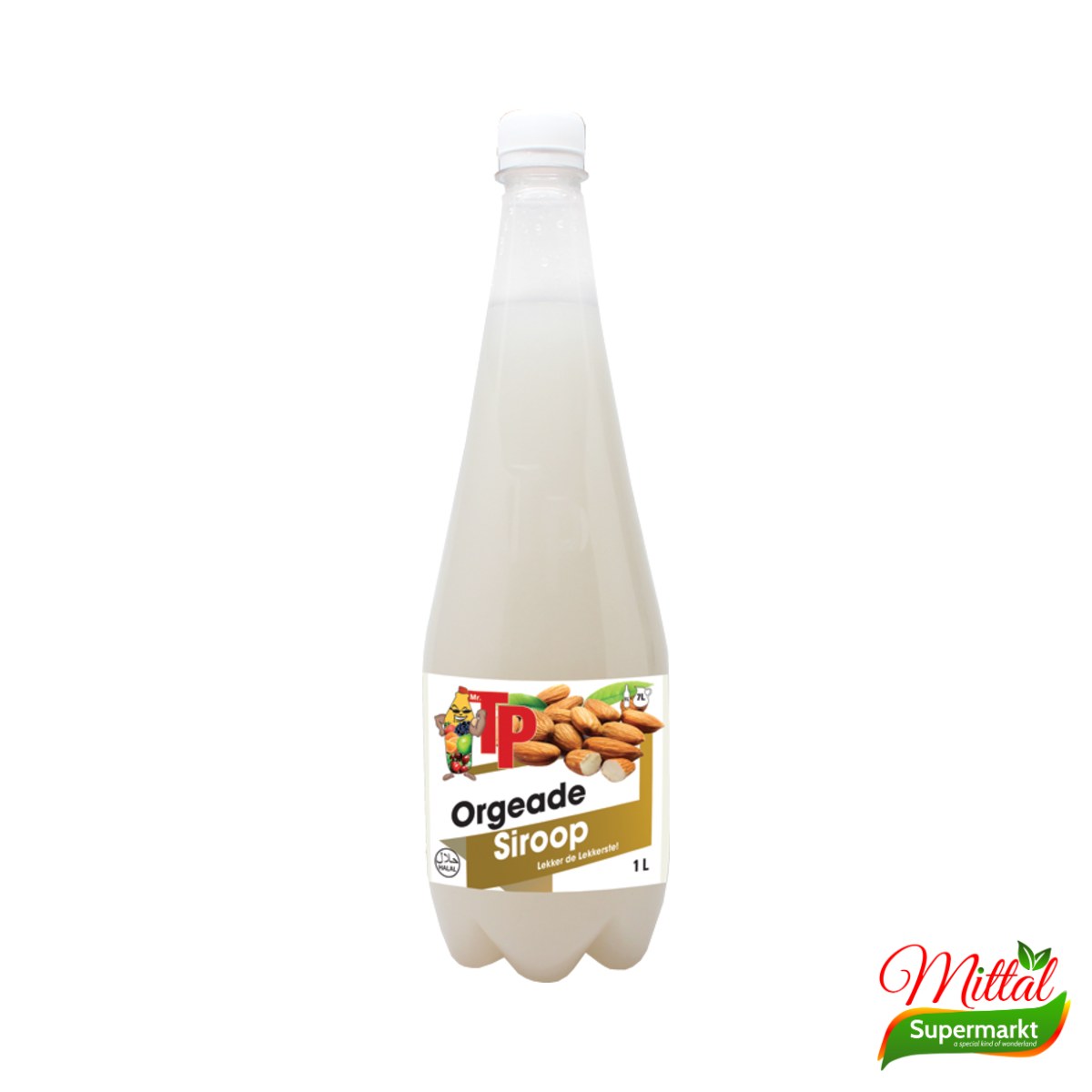 TP Orgeade Siroop 1L, Amandelsiroop (Orgeat Syrup)