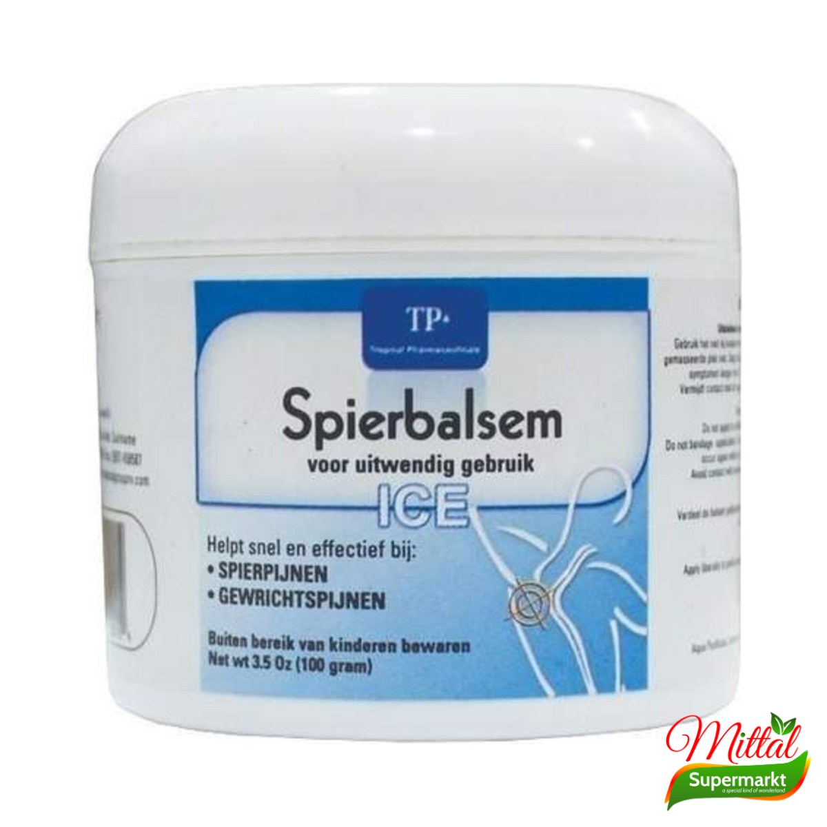 TP Spierbalsem 100g, Verkoelende Kruidenbalsem (Cooling Balm)