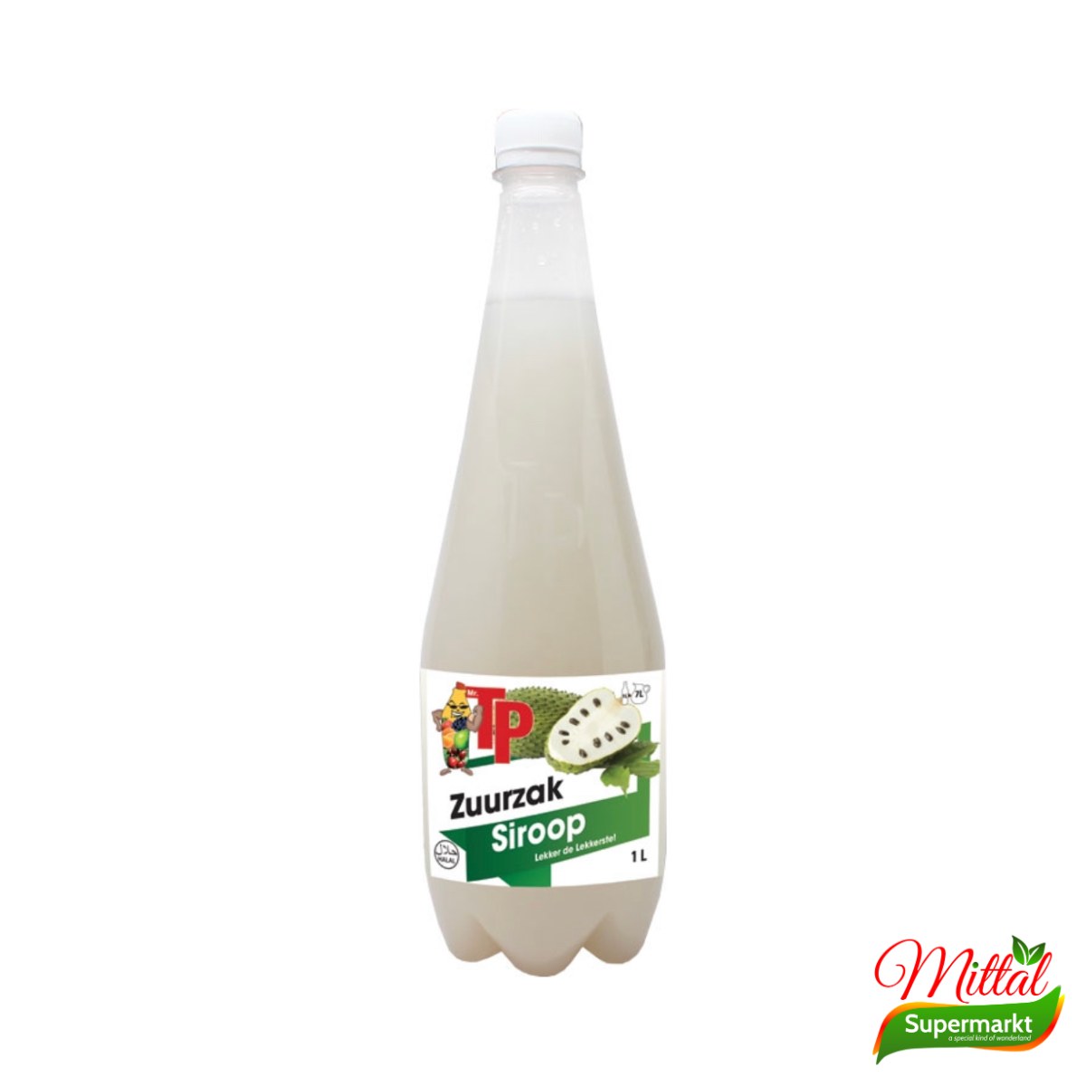 TP Zuurzak Siroop 1L, Siroop van Zuurzak (Soursop Syrup)