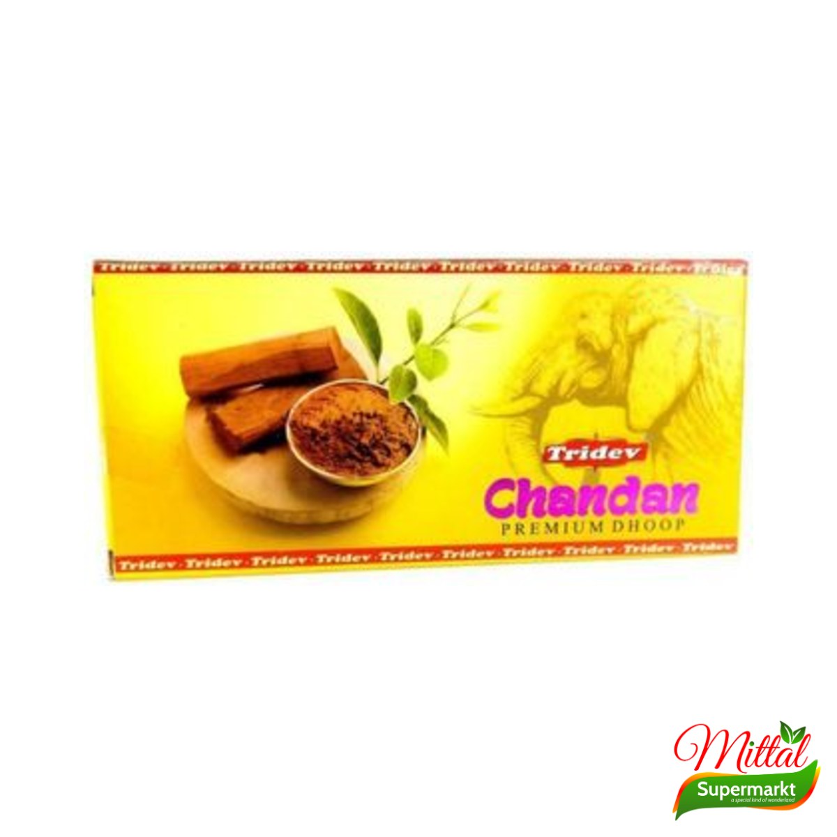 Tridev Chandan Dhoop, Wierookstaafjes met Sandelhout (Dhoop Sticks)