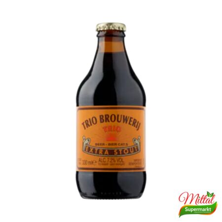 Trio Bier Extra Stout – Donker Moutbier (Extra Stout Beer) | Mittal Supermarkt