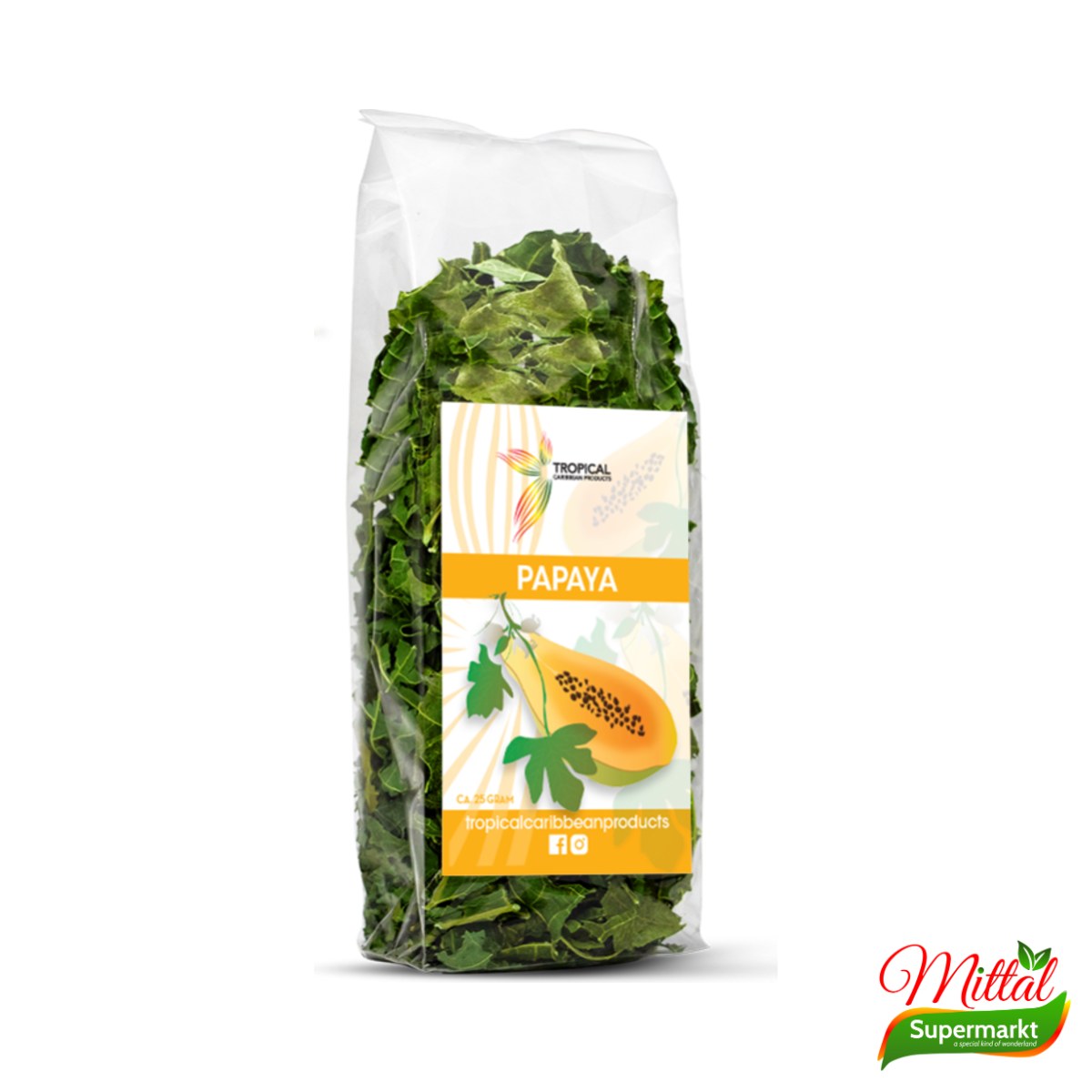 Tropical Papaya Thee, Kruidenthee van Papaya (Papaya Tea)