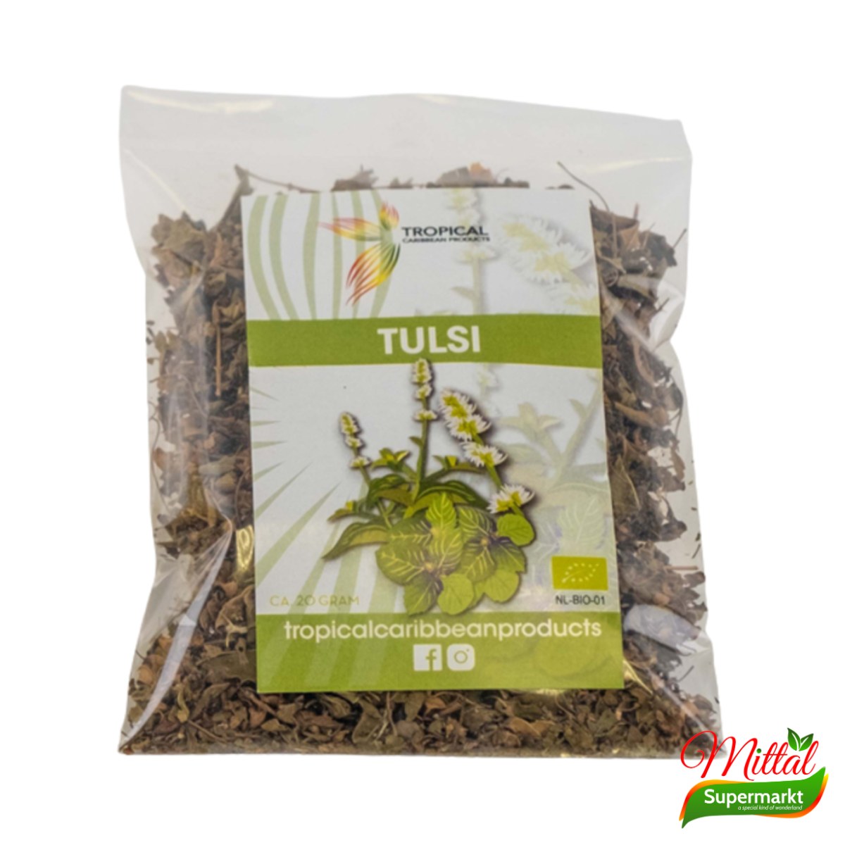 Tropical Tulsi Thee, Kruidenthee van Heilige Basilicum (Holy Basil Tea)