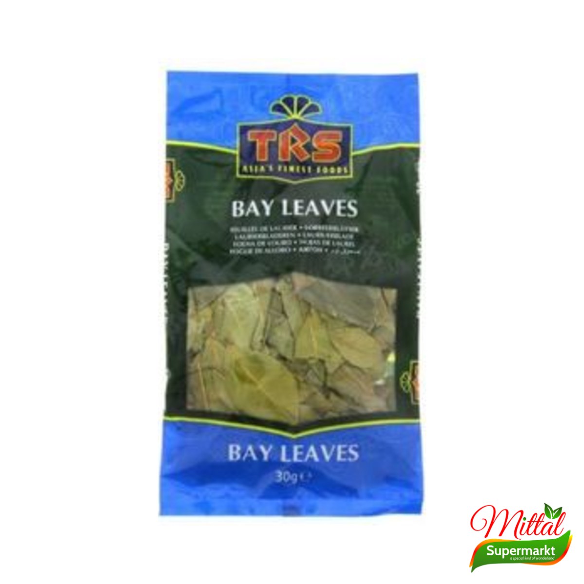 TRS Bay Leaves 30g, Gedroogde Laurierblaadjes (Tej Patta)