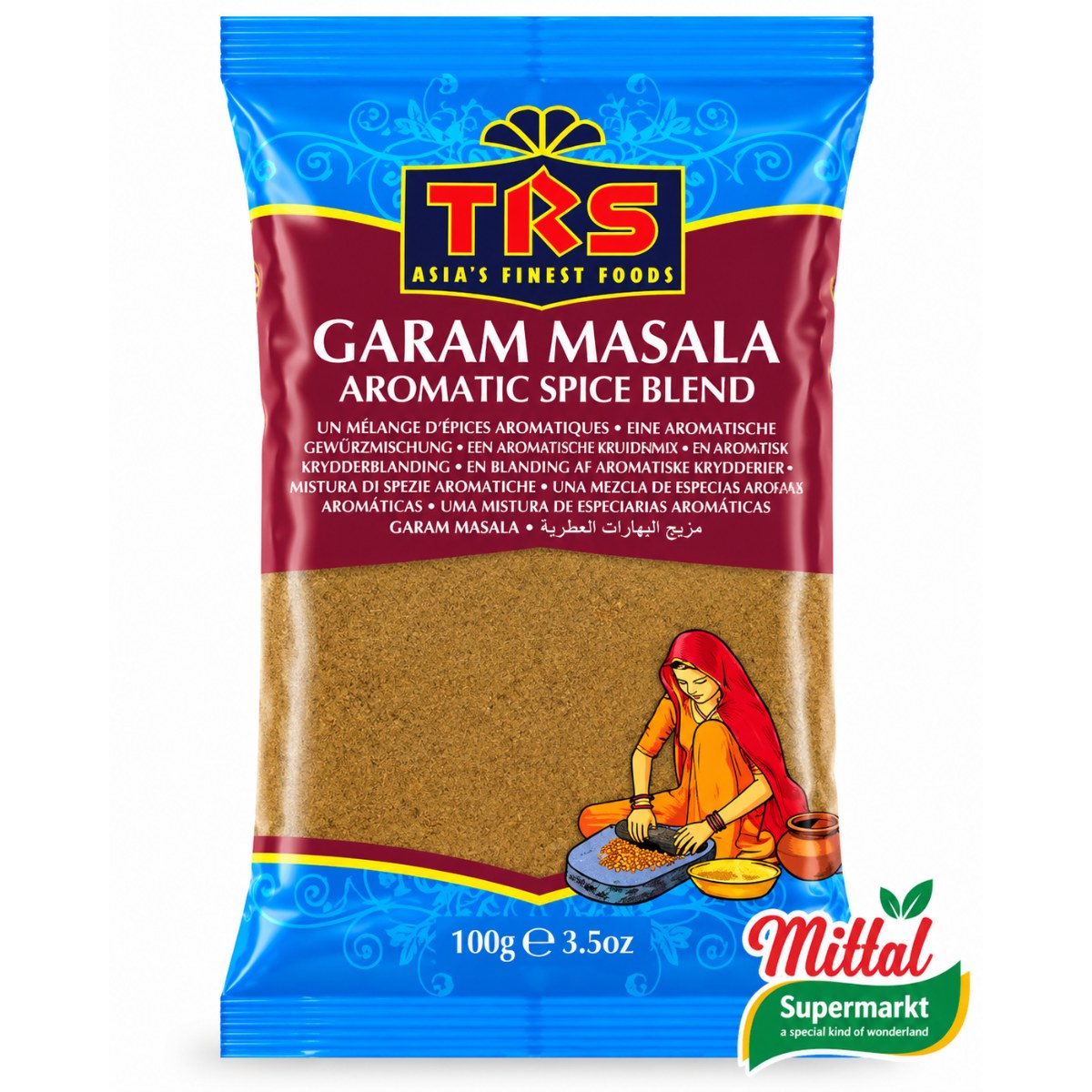 TRS Garam Masala 100g, Warme Indiase Kruidenmix (Garam Masala)