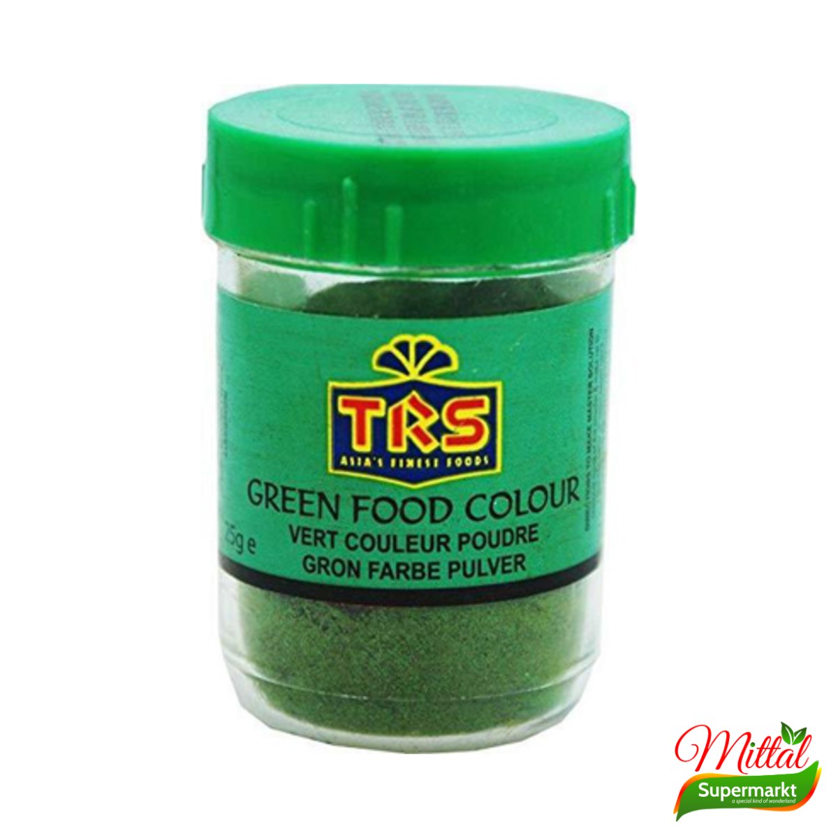 TRS Green Food Colour 25g, Groene Levensmiddelenkleurstof (Green Food Colour) 2 groene levensmiddelenkleurstof – TRS Green Food Colour 25g