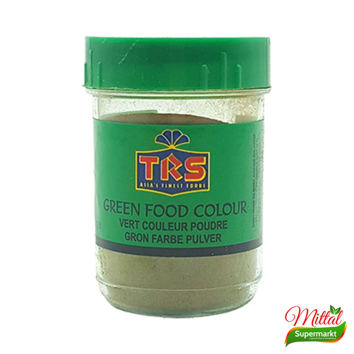 TRS Green Food Colour 25g, Groene Levensmiddelenkleurstof (Green Food Colour)
