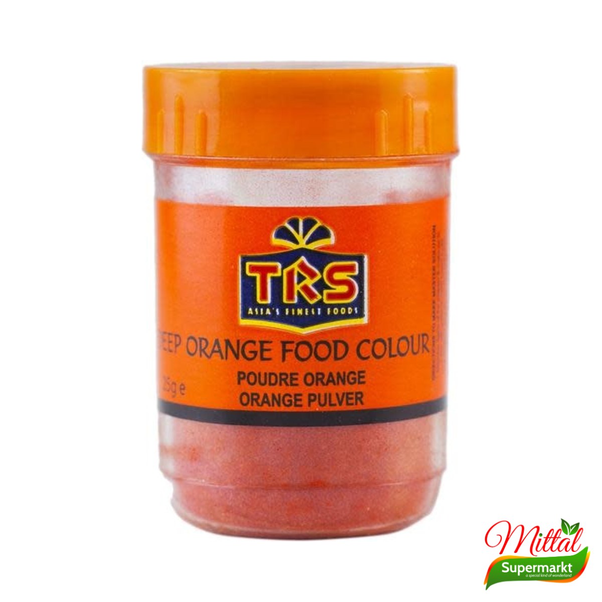 TRS Orange Food Colour 25g, Oranje Levensmiddelenkleurstof (Orange Food Colour)