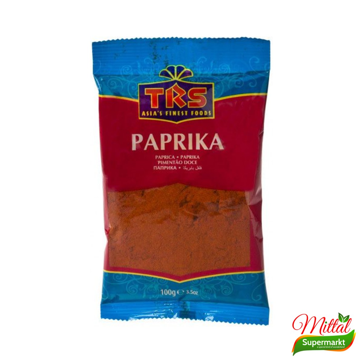 TRS Paprikapoeder 100g, Mild Gemalen Paprikapoeder (Paprika Powder)