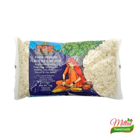 TRS Pawa 1kg, Platte Rijstvlokken (Poha)