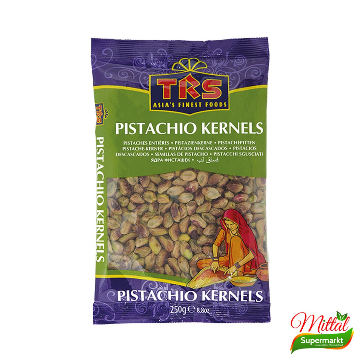 TRS Pista Kernels 100g, Gepelde Pistachenoten (Pistachio Kernels) 2 gepelde pistachenoten – TRS Pista Kernels 100g