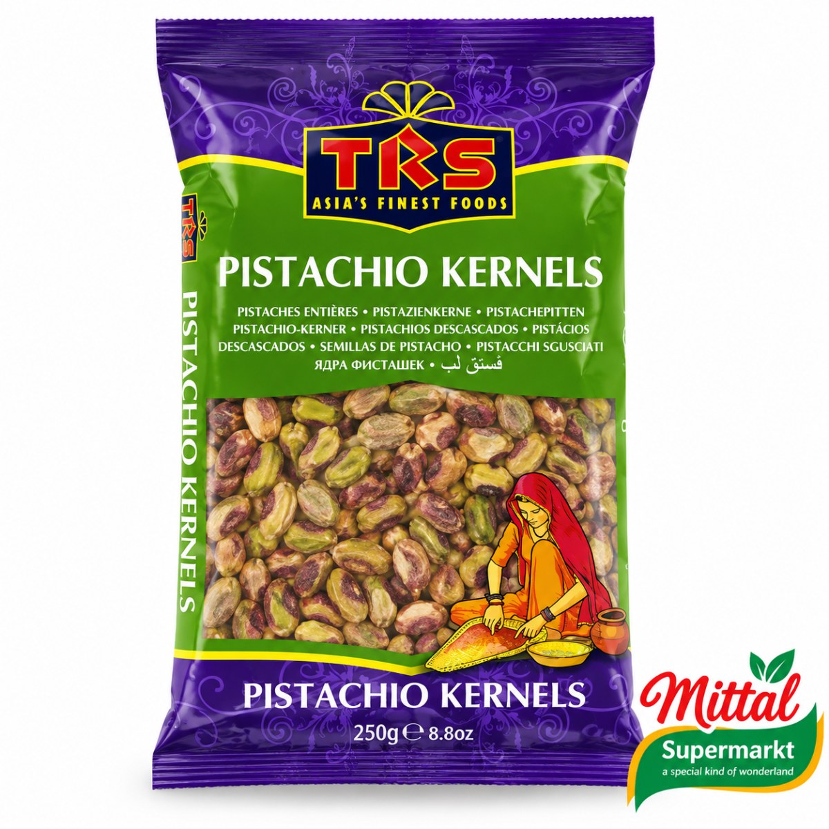TRS Pistachenoten 100g, Nootachtige Pistachenoten (Pistachio)