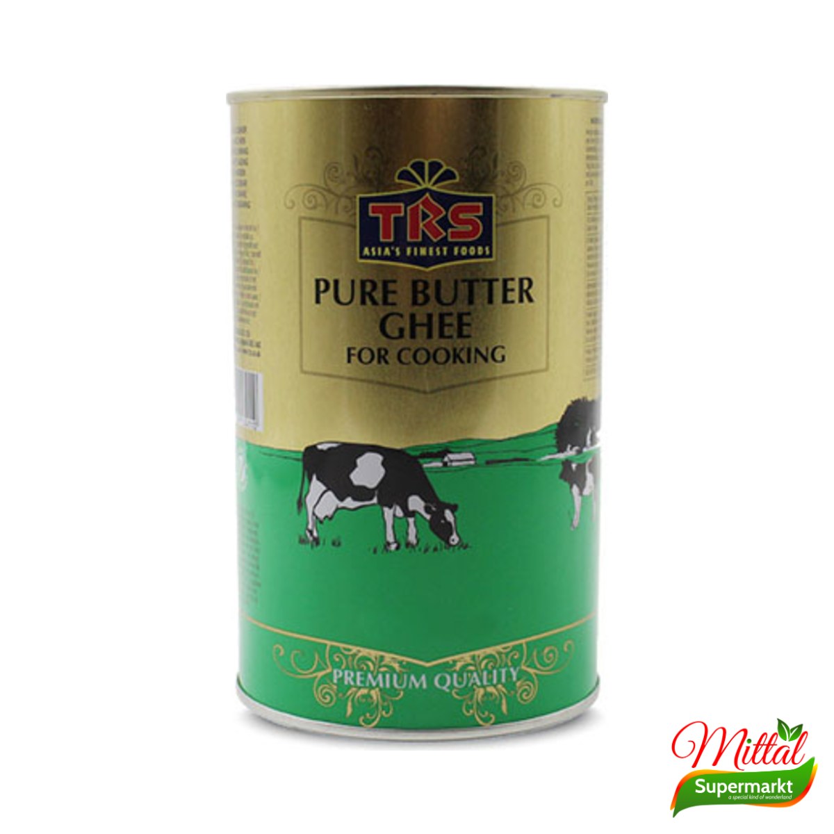 TRS Pure Ghee 500g, Geklaarde Boter (Desi Ghee) 2 geklaarde boter – TRS Pure Ghee 500g