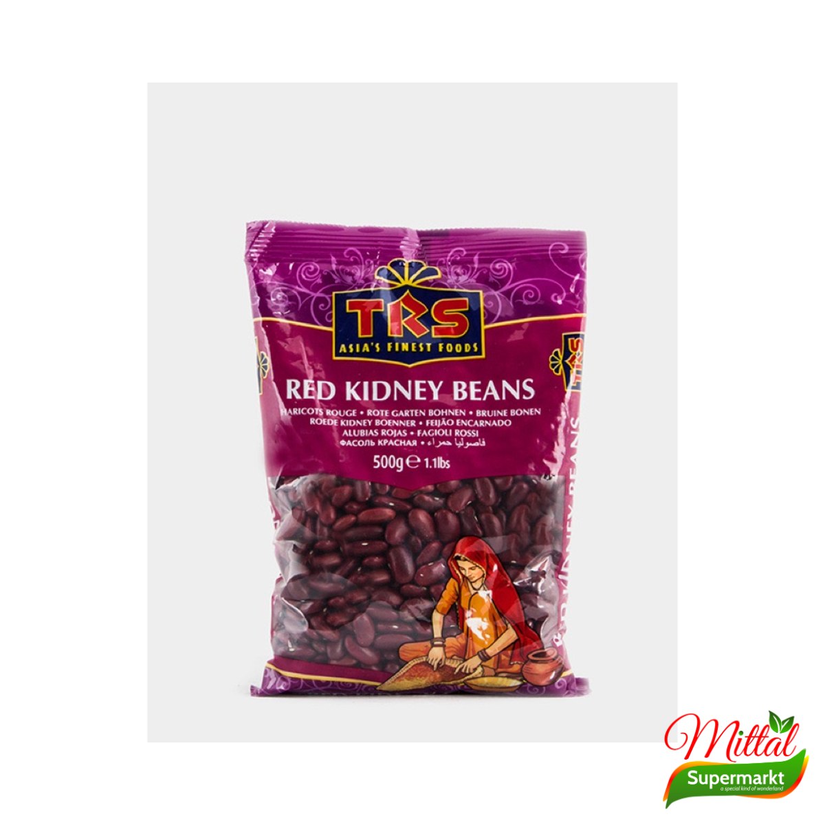 TRS Red Kidney Beans 500g, Rode Kidneybonen (Rajma)