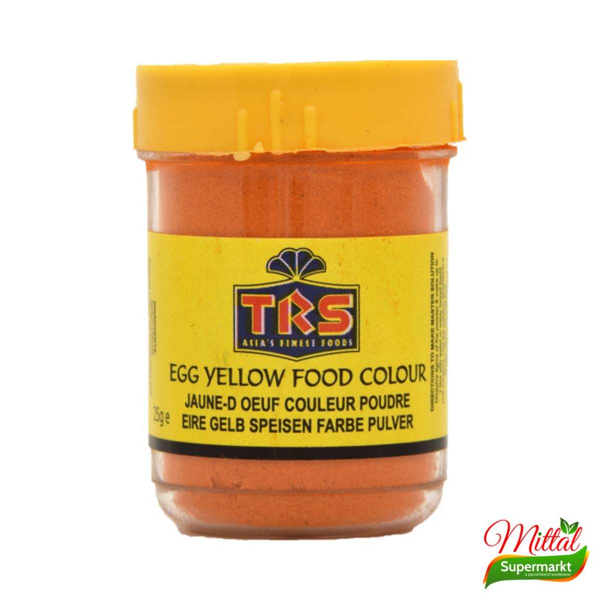 TRS Yellow Food Colour 25g, Gele Levensmiddelenkleurstof (Yellow Food Colour)