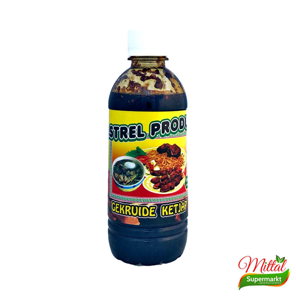Ulstrel Gekruide Ketjap 350ml, Zoete Sojasaus met Kruiden (Spiced Sweet Soy Sauce)