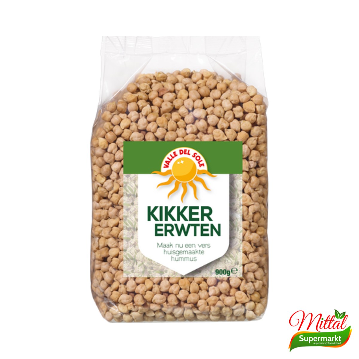 VDS Kikkererwten 900g, Gedroogde Kikkererwten (Dried Chick Peas)