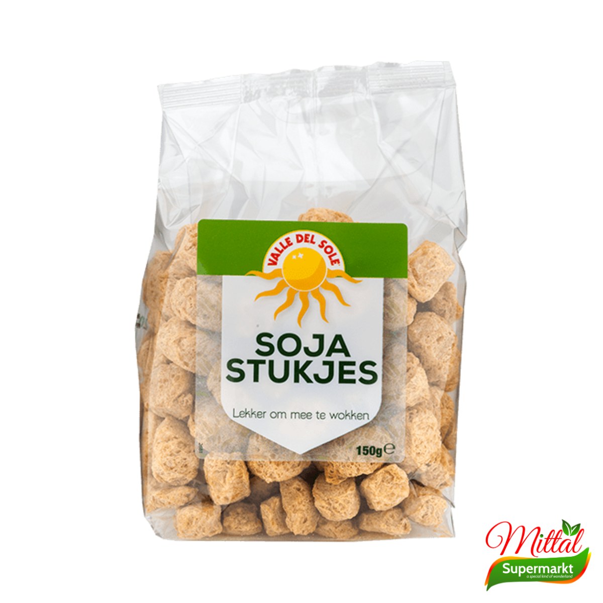 VDS Sojastukjes 150g, Gestructureerd Soja-eiwit (Soya Chunks)