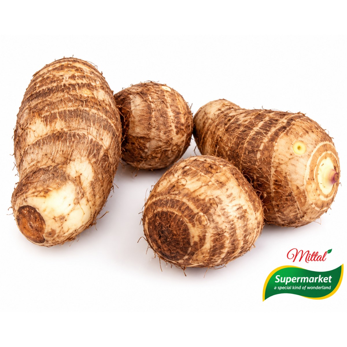 Verse Arbi (Taro Root), Zetmeelrijke Colocasia Knol