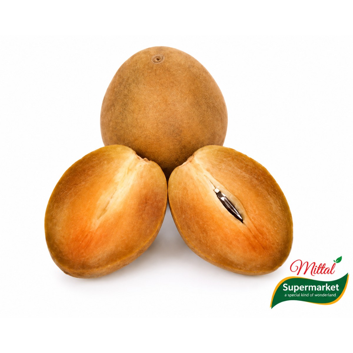 Verse Chikoo (Sapotille) per Kilo, Zoete Karamelvrucht