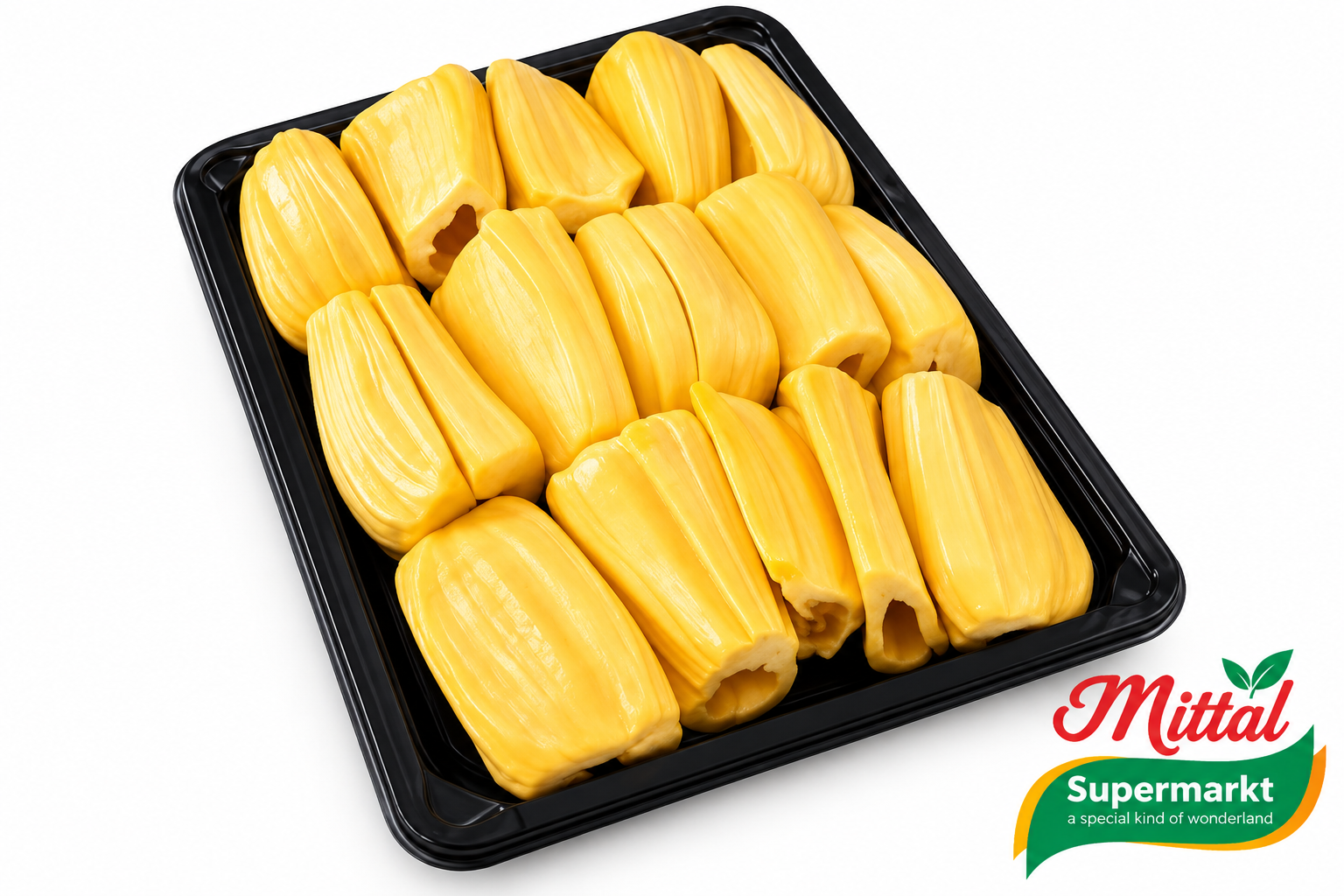 Jackfruit Geschild 200g, Rijpe Zoete Gele Tropische Vrucht