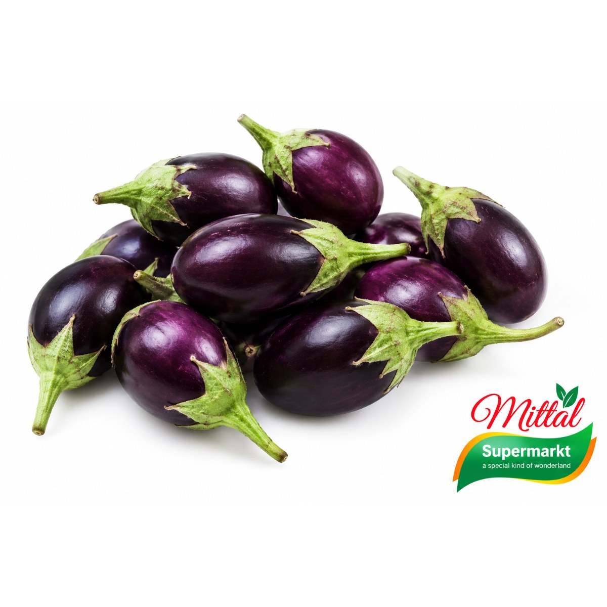 Verse Kleine Aubergine (Baby Brinjal) per Kilo, Baingan