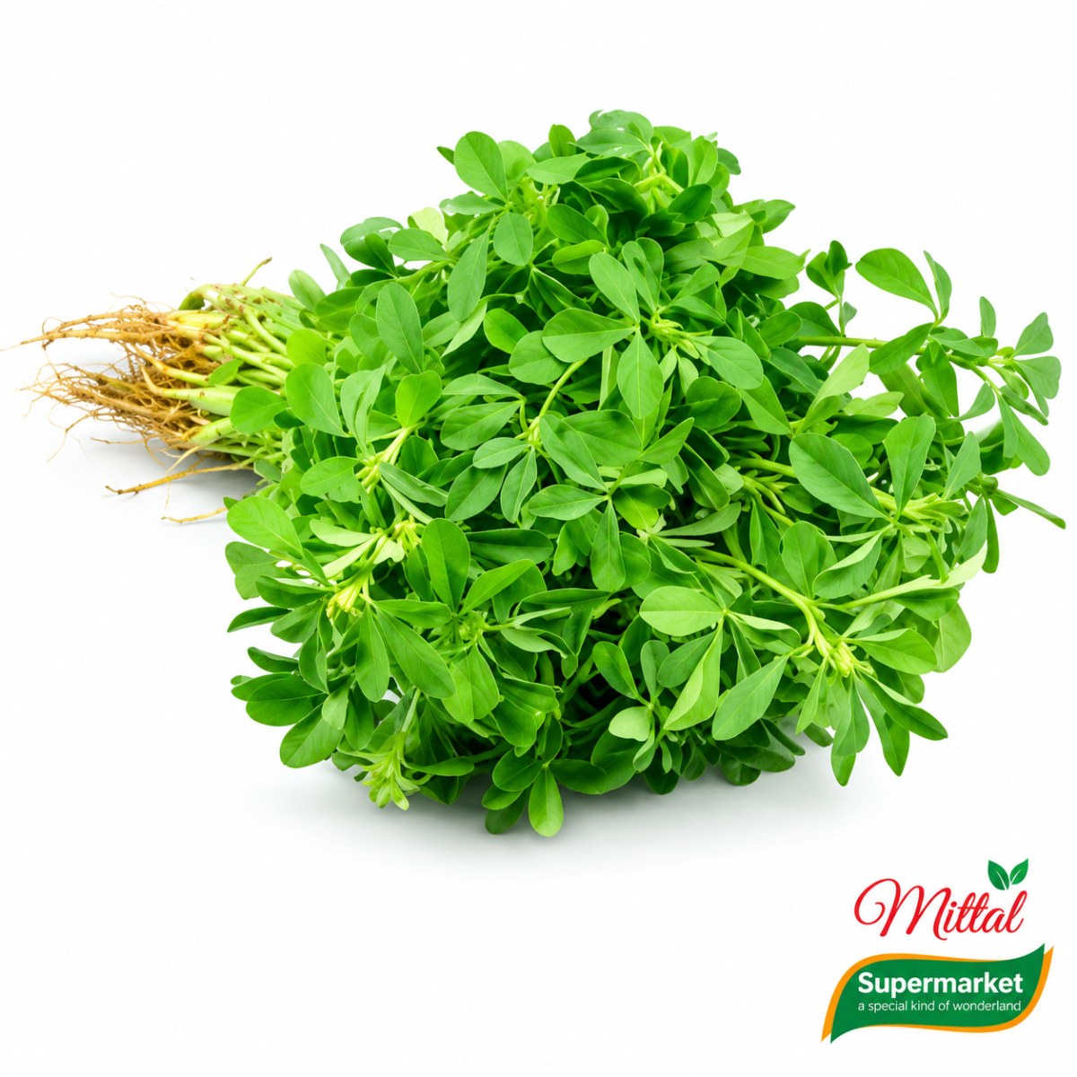 Verse Methi (Fenegriekblad) per Bosje, Aromatisch Indiaas Blad