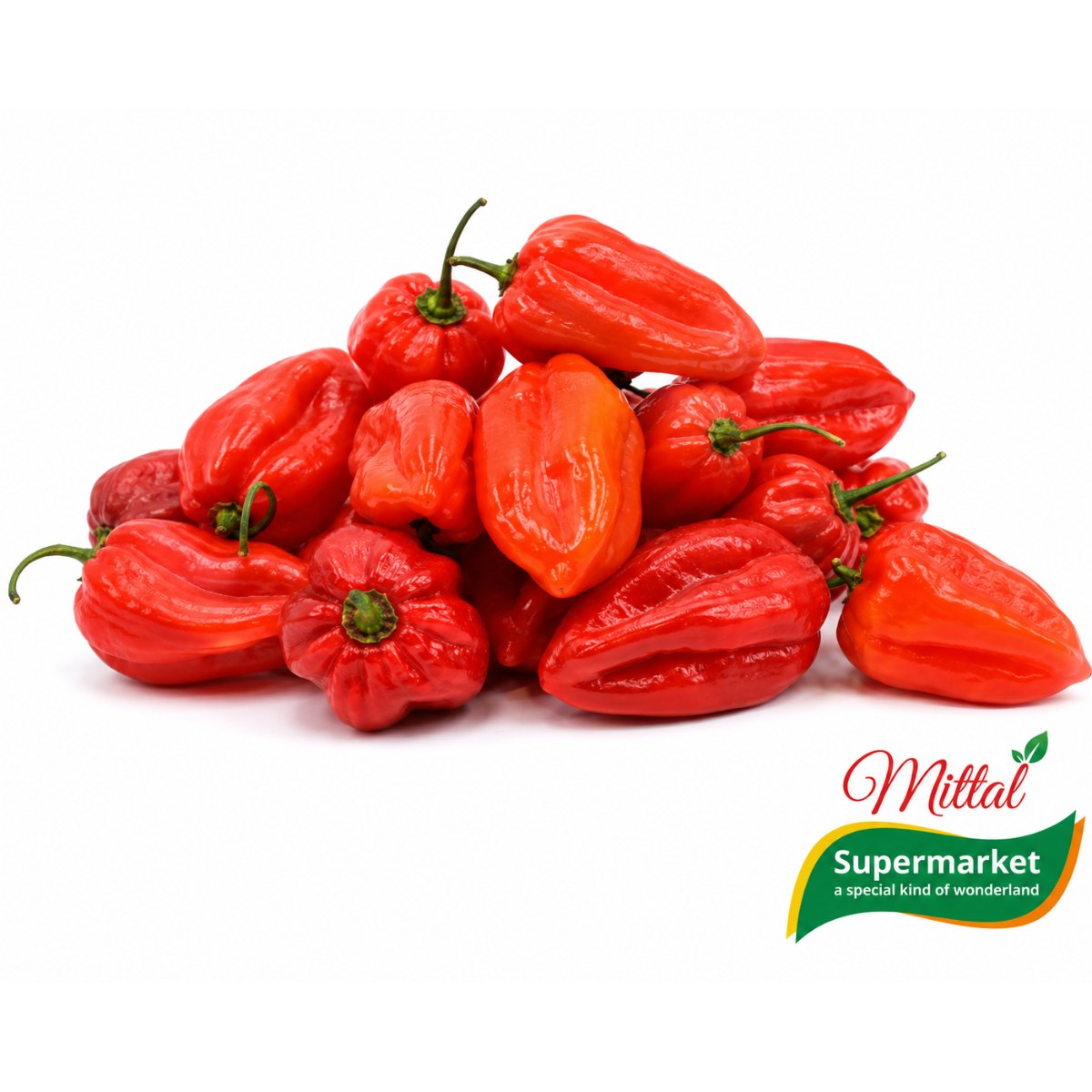 Verse Rode Habanero Peper per Kilo, Fruitig en Vurig Heet (Habanero Pepper)