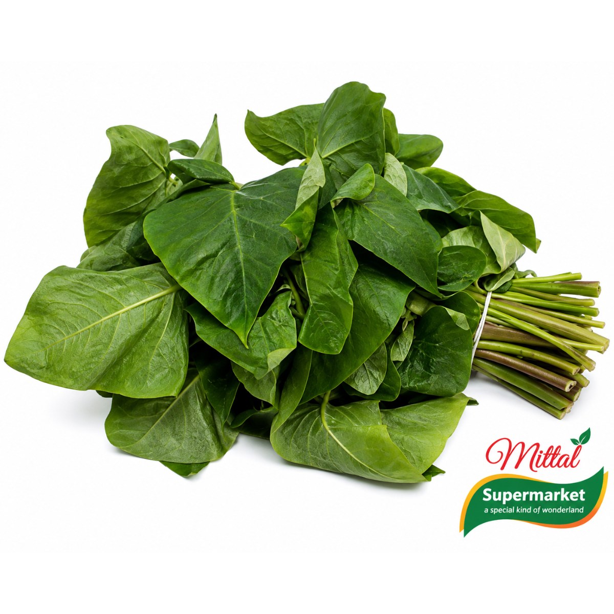 Verse Tayerblad per Kilo, Milde Surinaamse Bladgroente (Taro Leaves)