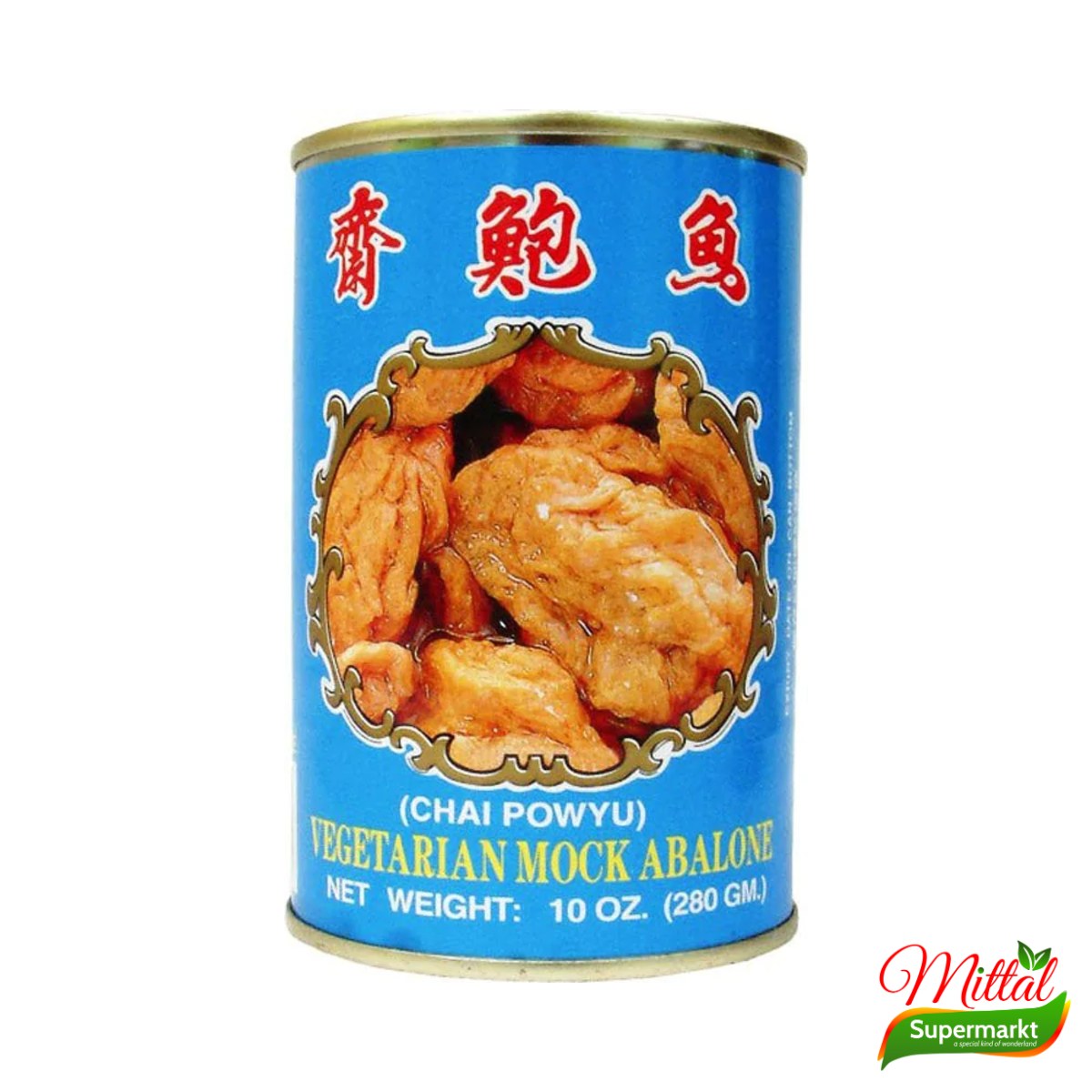 Wu Chung Abalone 280g, Zeeoor uit Blik (Canned Abalone)