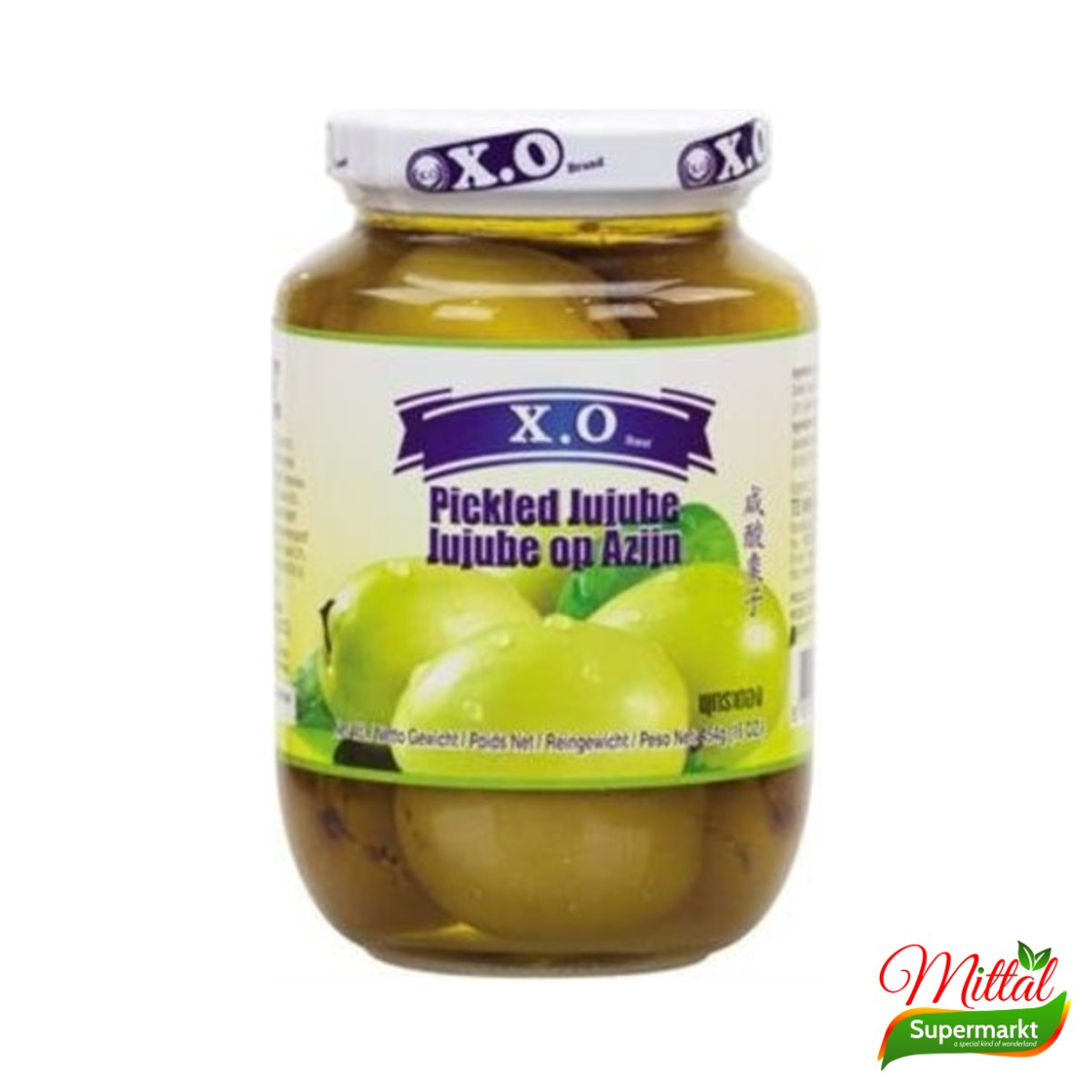 X.O. Jujube 454g, Gedroogde Rode Dadels (Dried Jujube)