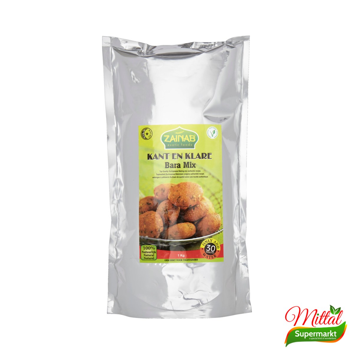 Zainab Bara Mix 1kg, Meelmix voor Bara Familieformaat (Bara Mix)